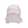 Sterntaler Unisex Children's Peaked Cap Neck Scarf Hearts Children's Hat,