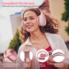 Kuiiyer Audfonos Bluetooth Inalmbricos Diadema Over Ear Headphones Con Micrfono,
