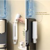 JEEZAO Cup Dispenser/Cup Holder Wall Mounted for Disposable Plastic Cups,