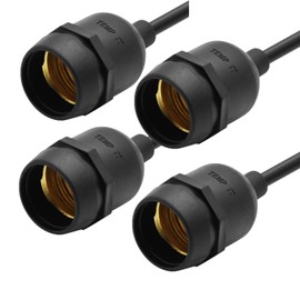 Waterproof lamp Holder，Light Socket, E26 Bulb Socket, lamp Holder, Light Bulb Holder, Pendant Light, E26 Socket Socket, Outdoor Protection, IP65 Waterproof, high Temperature, Long Life Design (4)