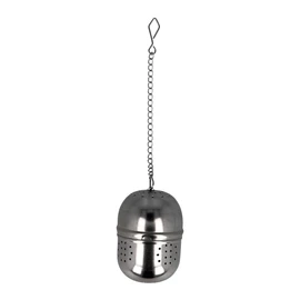EUROHOME Stainless Steel Tea Strainer - Tea Infuser with Long Chain and Fine Strainer - Tea Infuser 4 x 5.5 cm and Chain 11 cm - Tea Strainer for Loose Tea or Herbs - Dishwasher Safe Tea Filter