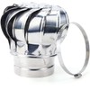 Stainless Steel 201 Non Power Roof Ventilator, Wind Turbines Attic