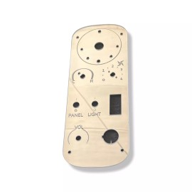 Florida's Finest Custom Work  Columbia Sleeper AC Control Panel Exact Replacement Red Led Lights Color