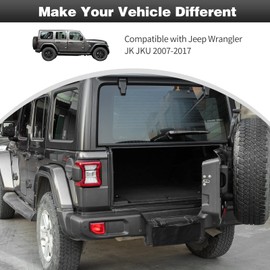 CheroCar Windshield Wiper Blades Trim Cover,Front Rear Window Wiper Arm Blade Kit Exterior Decoration Accessories Compatible with Jeep Wrangler JL JLU & Gladiator JT 2018-2026,Carbon Fiber