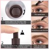LOPHE 3D Eyebrow Pencil, Augenbrauenstift Wasserfest, Microblading Augenbrauenstift, Erzeugt Natürliche