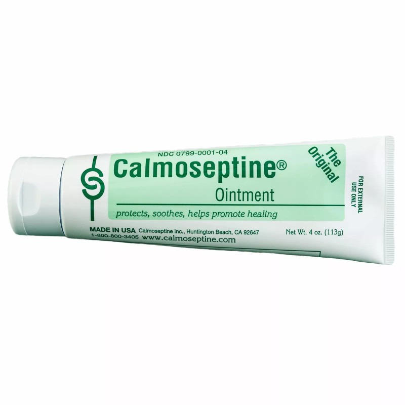 Calmoseptine Skin Protectant Ointment 4 oz Menthol Zinc Oxide 0799000104
