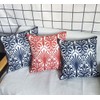 ZUODUTEX 45 x 45 Cm Cushion Covers Embroidery Geometry Cotton