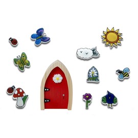 The Irish Fairy Door Company FD554455 Wall Art Glitter Sticker