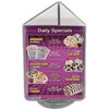Azar Displays 3-Sided Acrylic Revolving Sign Holder, 7" x 5",