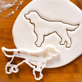 Arbeiten Typ Cocker Spaniel Silhouette cookie cutter, 1 piece - Bakerlogy