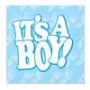 Beistle It's A Boy - Servilletas, color azul claro y