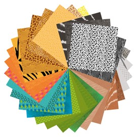 Avenue Mandarine Zoo Origami Paper, Multi-Color