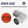Sellon24® Stainless Steel Corner Elbow Rounded 42.4 90 Degree Handrail