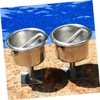 IWOWHERO Swimming Pool Embedded Parts Preembedded Inserts Underwater Cups Pool