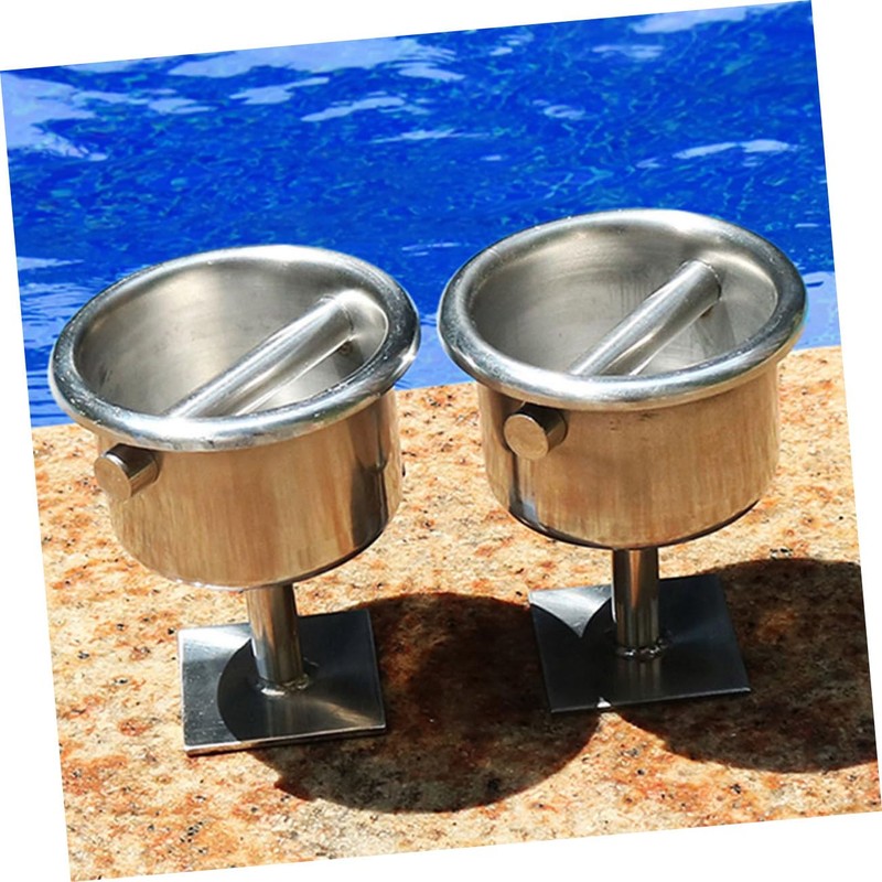 IWOWHERO Swimming Pool Embedded Parts Preembedded Inserts Underwater Cups Pool