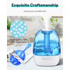 Leemone Humidifier Cleaner 12 Pack, Demineralization Cleaning Ball, Works in