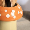 Bicuzat Mushroom Shaped Ceramic Kitchen Utensil Holder, Large Cooking Utensil