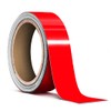 VViViD Vinyl Tape Pinstripe Red Fluorescent Neon Gloss Adhesive Automotive