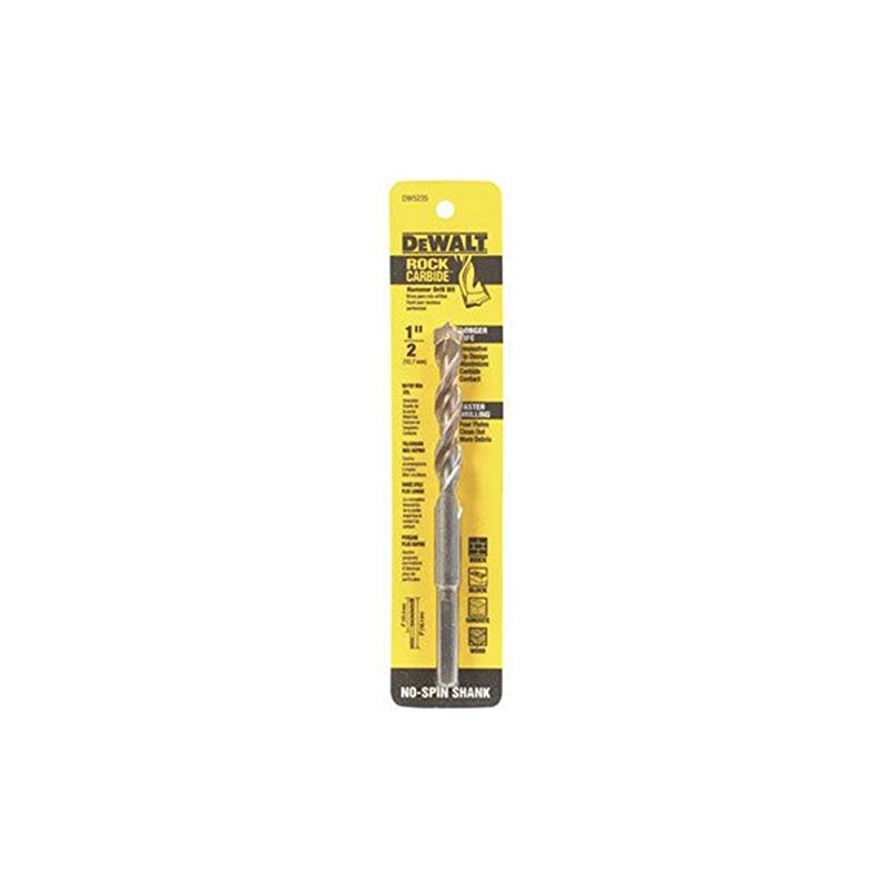 Dewalt DW5235 1/2" X 6" Martillo y Percusión Brocas de
