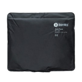 BodyMed Heavy Duty Reusable Urethane Ice Pack for Knee, Arm, Elbow, Shoulder, Back - Professional Grade Cold Therapy for Injuries, Aches, Swelling, Bruises, Sprains - 14 in. x 12 in. (Standard)