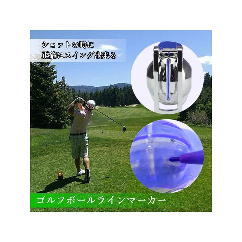 golf ball line marker shot marker golf ball line marker