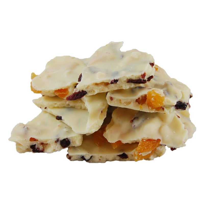 Vermont Nut Free Chocolates Crispy Fruit Bark (White Chocolate) 8