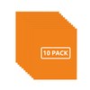 FUNKAKA Orange HTV Heat Transfer Vinyl Bundle, 12" x 10"