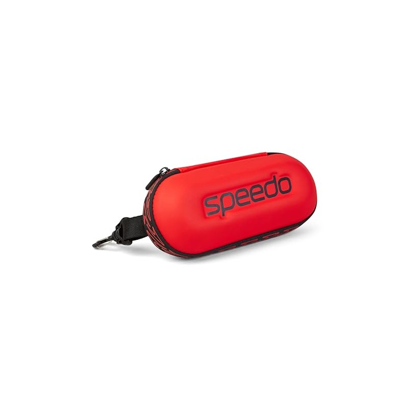 Speedo Unisex Swim Goggle Protective Case - Red, One Size