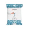 Brabantia PerfectFit Bolsas de basura (tamaño O/8 galones) de plástico