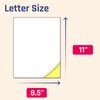 30 Sheets, Printable White Sticker Paper, Laser/Inkjet Printing - Matte,