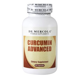 Dr Mercola Curcumin Advanced 500mg | 90 Capsules