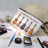 Livel lhood Floral Guitar Makeup Bag Go Where The Guitar