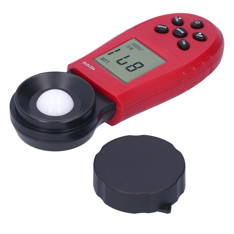 Auto Range Photometer Digital Display Illuminance Meter Electronic Handheld Light