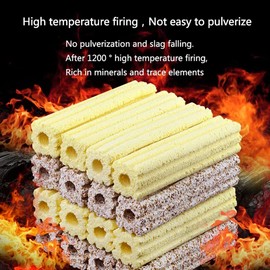 20pcs Long Aquarium Ceramic Bio Filter Media Fish Tank Filter Media for Freshwater and Marine Fish Tank Sump Canister Pond Filter, Vast Surface Area
