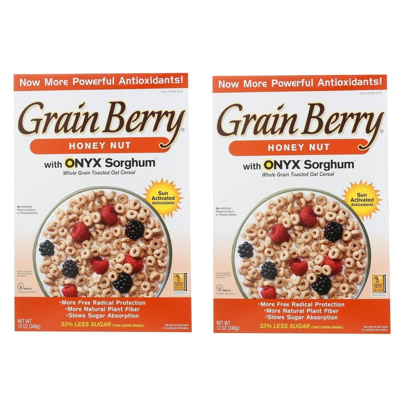 Generic Grain.Berry Cereal - Honey Nut Oats with ONYX Sorghum