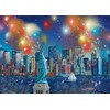 Schmidt Spiele 59649 Alexander Chen Statue of Liberty with Fireworks,