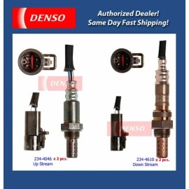 Denso Oxygen Sensor Up & Down Stream Set 4 PCS. for 99-03 Ford Mustang 3.8L 4.6L