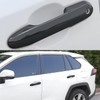 Zacxoxsr Upgraded No Adhesive Snap-on Car Door Handle Cover Protector