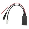 Car Bluetooth Audio Cable Adapter with Microphone Hands Free Replacement
