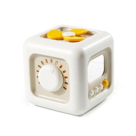 Jollybaby Montessori Block Toy - Educational Busy Cube 6-n-1 Kids Preschool Baby Toddler Travel Toys 12M+, Learning Stimulation Activity Boards for Toddlers 3 Years Old Gift (D Set)