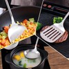FJNATINH Cooking Utensils Set with Wood Handle, 6 PCS Wok