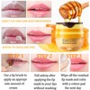 Bee Balm Lip Balm Honey Pot, 4 Pack Honey &