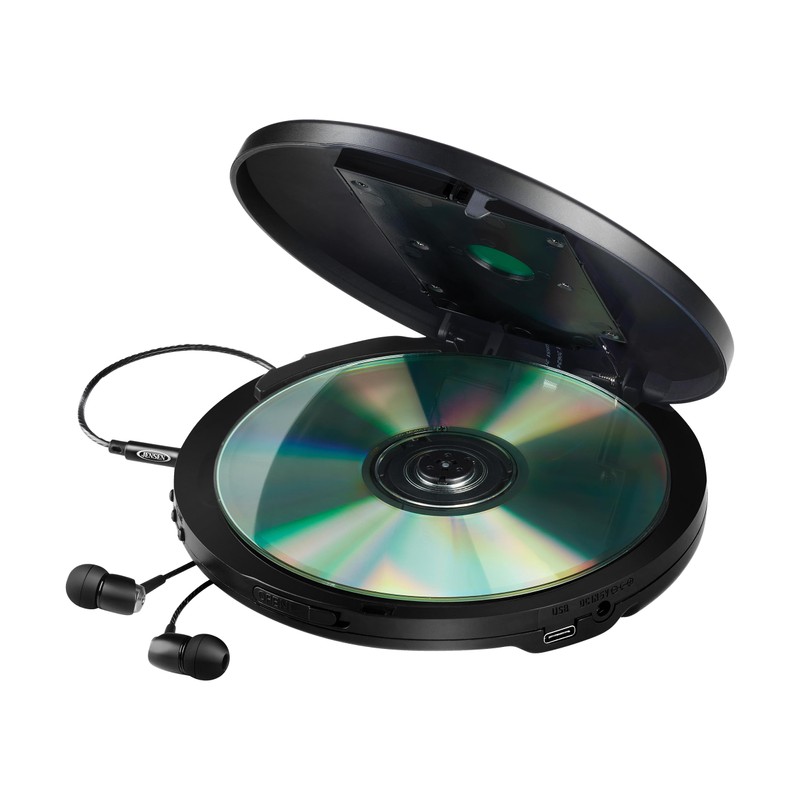 Jensen Portable CD Player Bluetooth 5.0 for Car with FM