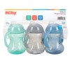 Nuby 3 Piece No-Spill Grip N’ Sip Cup with Soft