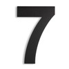 KTC-HOME - Premium House Number Black Including Mounting Material -