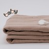 BEBELOP Premium Muslin Punch Embroidery Swaddle Blankets for Newborns and