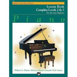 Alfred's Basic Piano Library Lesson 2-3 Complete: For the Late Beginner