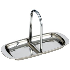 TMG Supplies Stainless Steel minikasuta-tore- (2 仕切) had