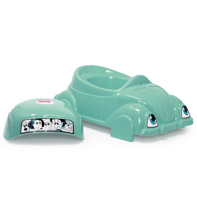 OKBABY Ok Baby Töpchen, in Form eines Autos 16-49-005 Türkis