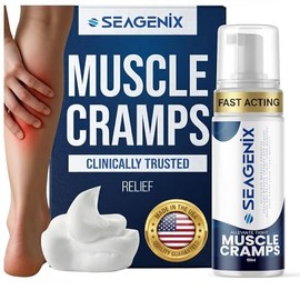Alivio para calambres musculares Espuma de accin rpida para espasmos y dolor de piernas Sulfato de magnesio Stop P                                    